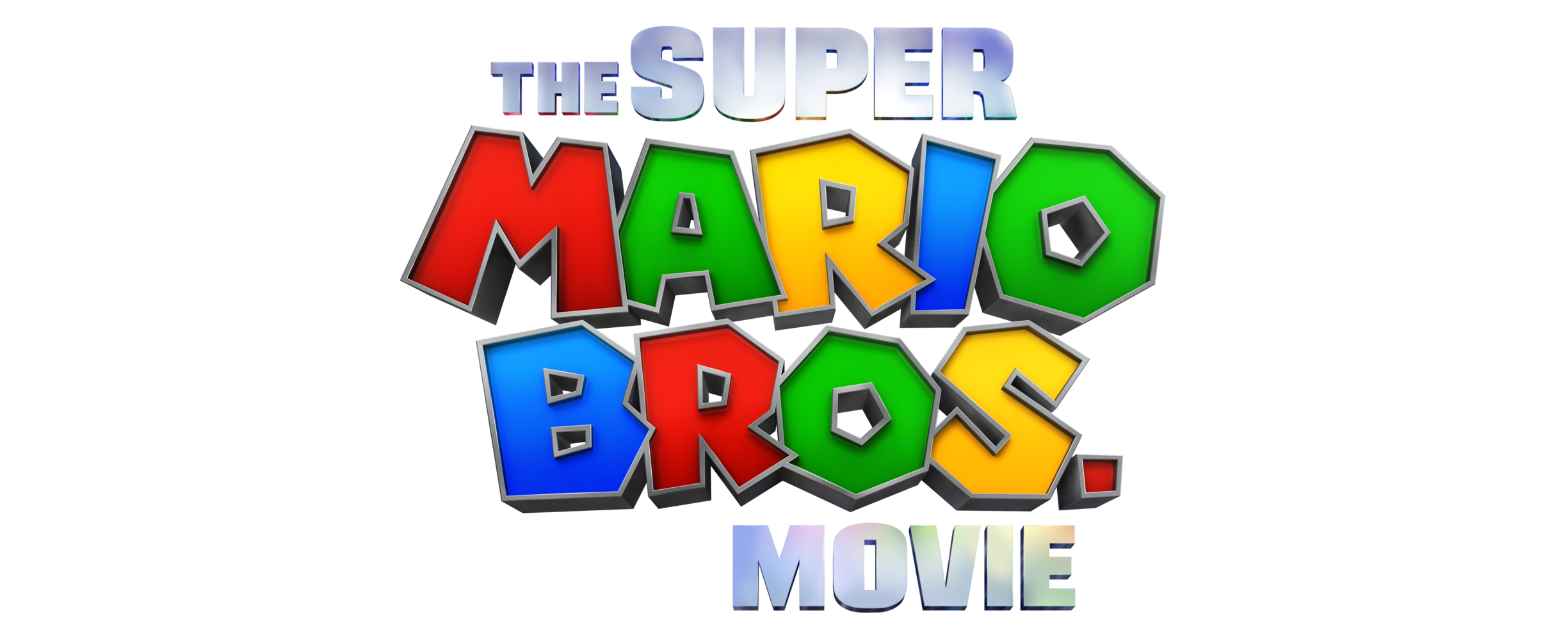 logo Super Mario Bros. La película